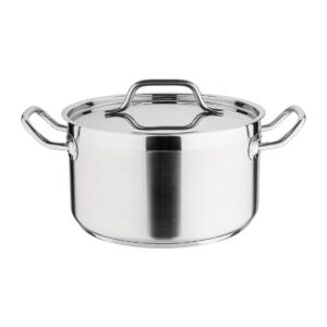 Nisbets Essentials RVS inductie kookpan 24cm 5,6Ltr