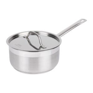Nisbets Essentials RVS inductie steelpan 3Ltr 20(Ø)cm inclusief deksel