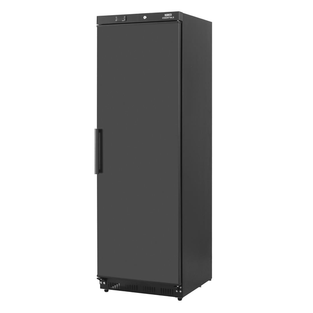 Nisbets essentialsupright vriezer zwart - 365ltr