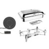 Olympia 1/1 Inductie Chafer - Stand & Inductie Verwarmingsset