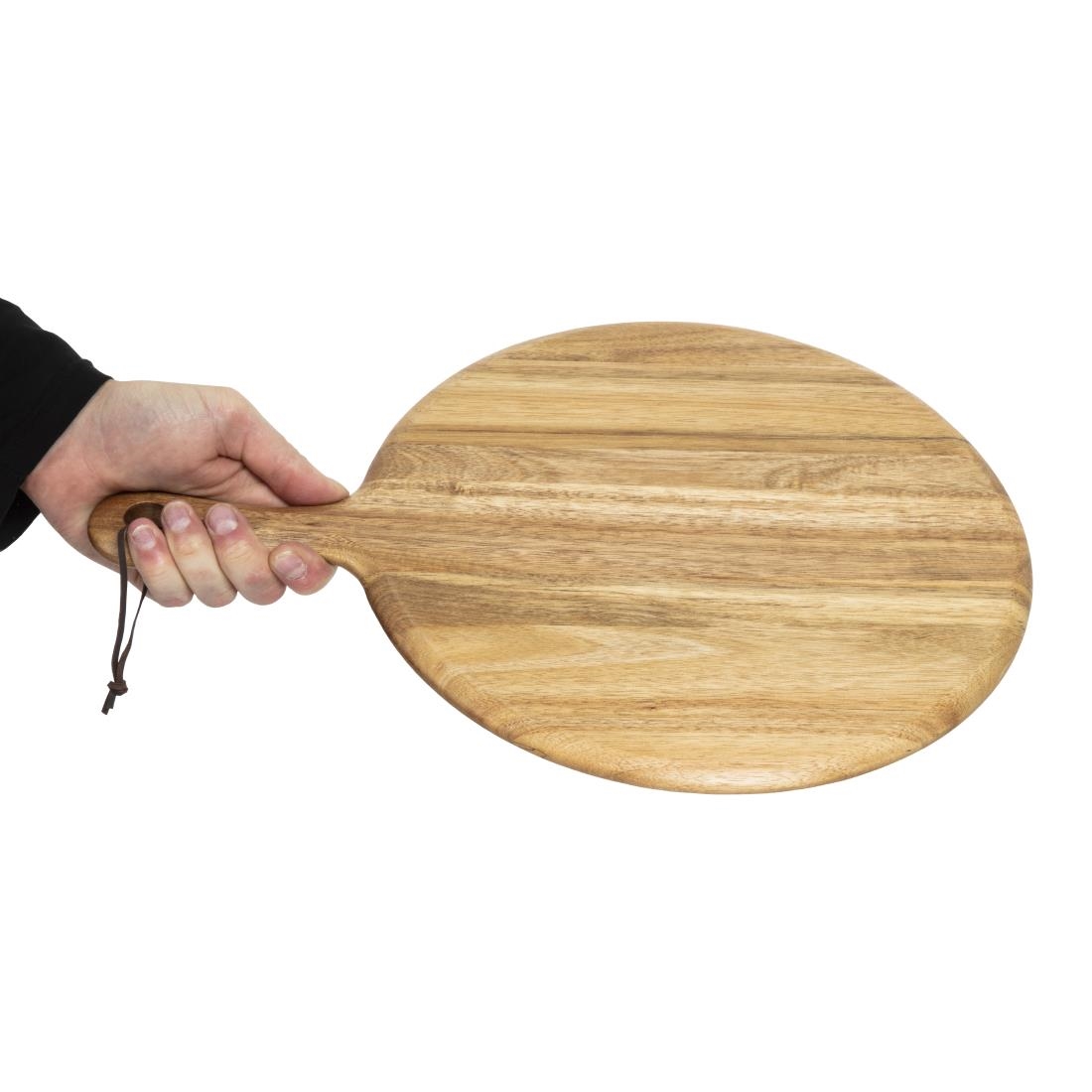 Olympia acaciahouten plank rond 33cm