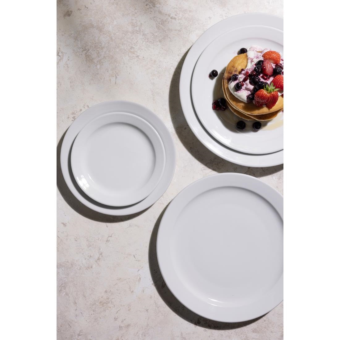 Olympia Athena Borden Met Smalle Rand 16,5cm (12 Stuks)