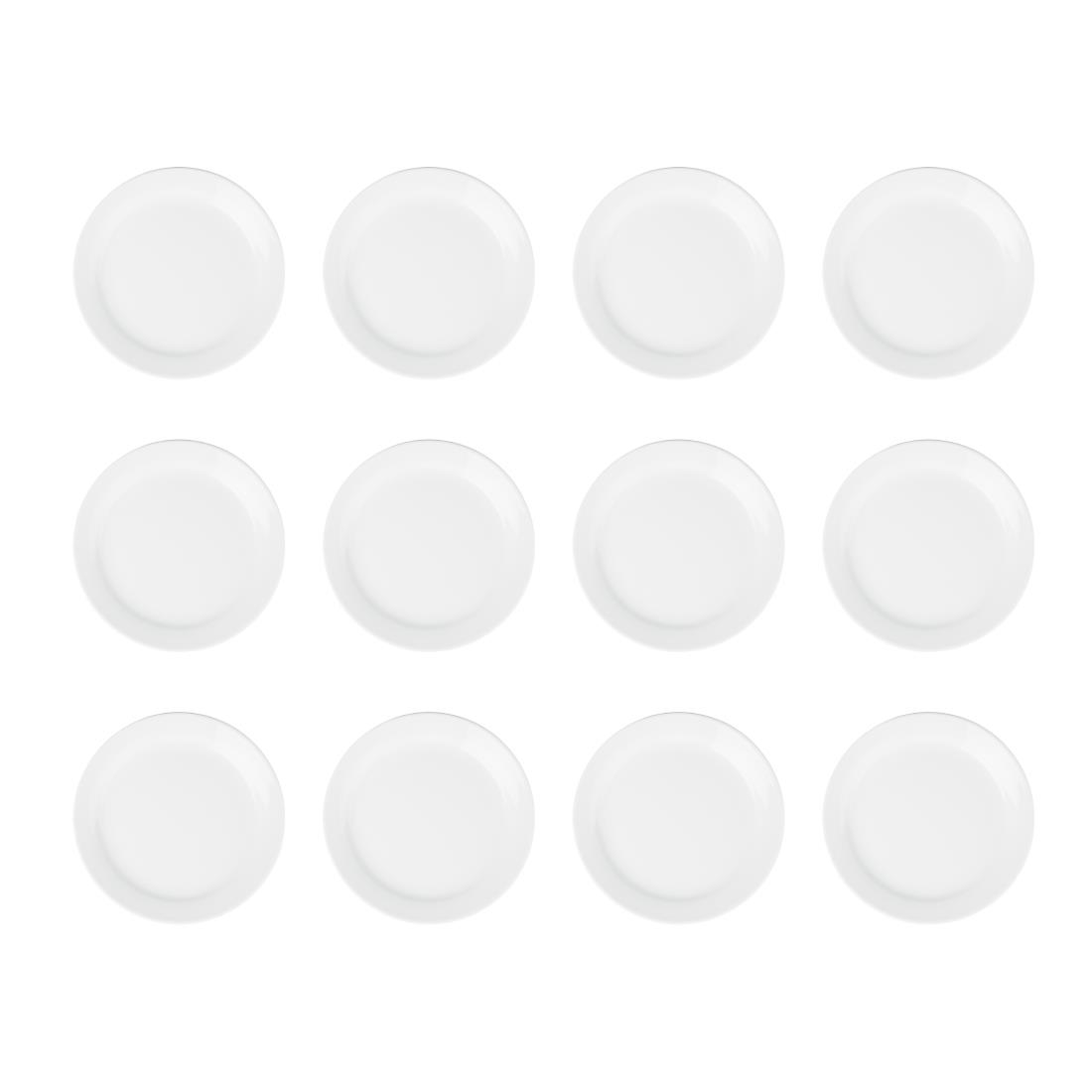 Olympia Athena Borden Met Smalle Rand 16,5cm (12 Stuks)