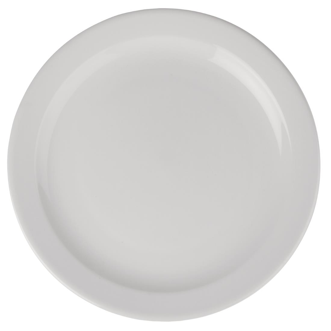 Olympia Athena Borden Met Smalle Rand 25,4cm (12 Stuks)
