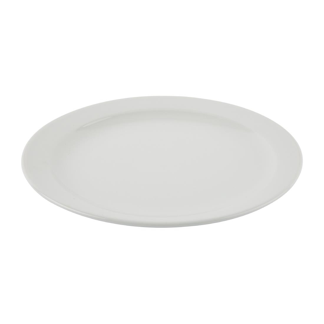 Olympia Athena Borden Met Smalle Rand 25,4cm (12 Stuks)