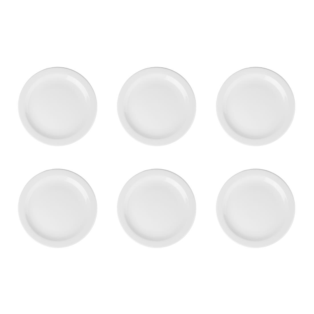 Olympia Athena Borden Met Smalle Rand 28,4cm (6 Stuks)