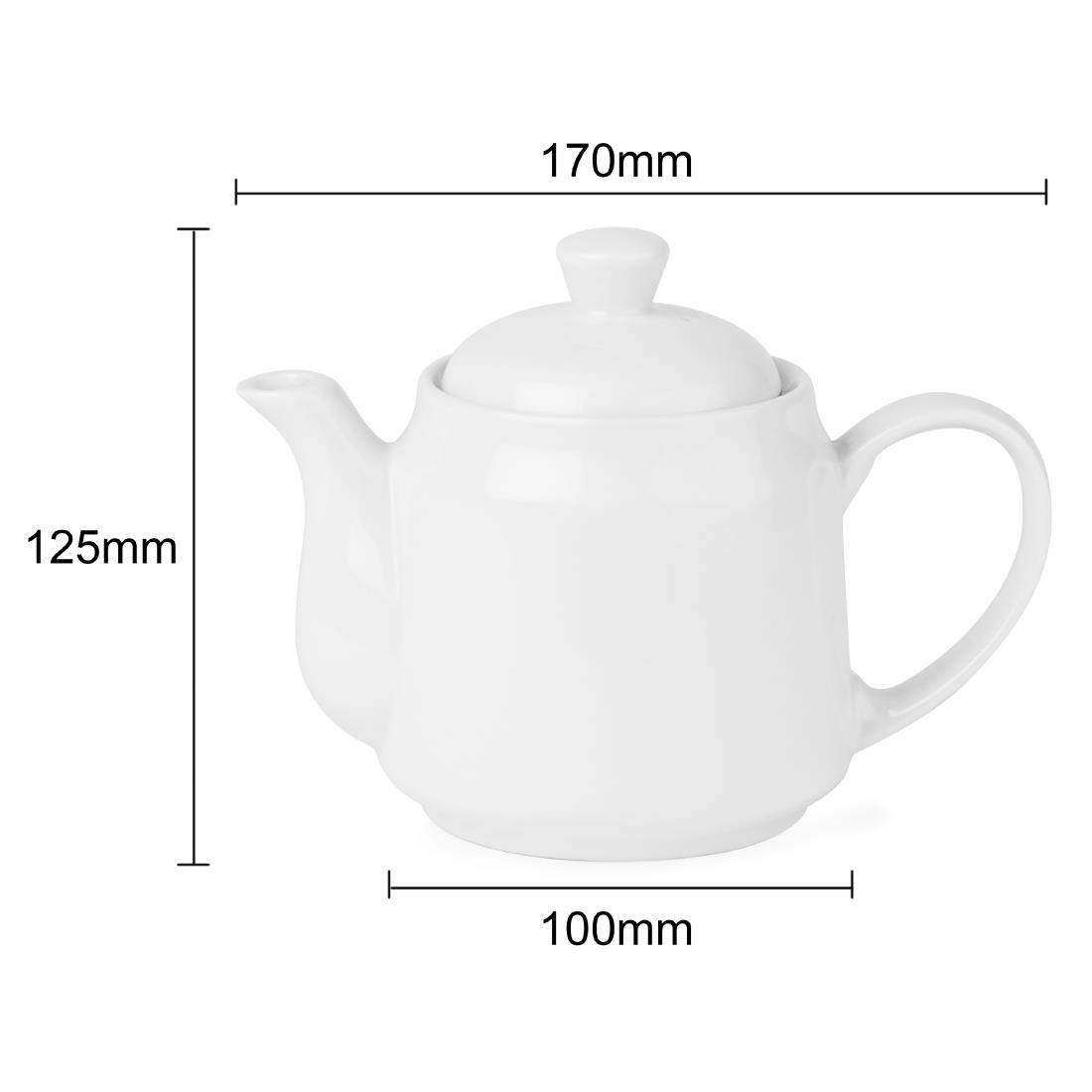 Olympia Athena koffie-/theekannen 43cl (4 stuks)