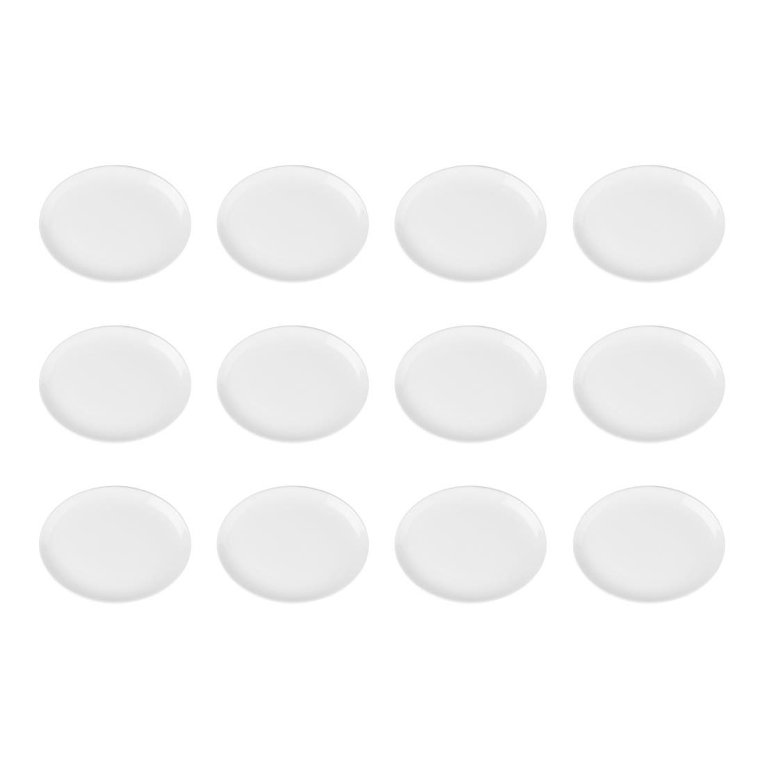 Olympia Athena Ovale Coupeborden 25,4x19,7cm (12 Stuks)