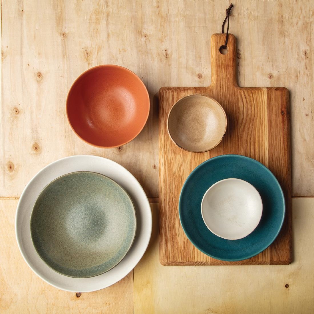 Olympia Build A Bowl Diepe Kom Aardebruin 11x5cm (12 Stuks)