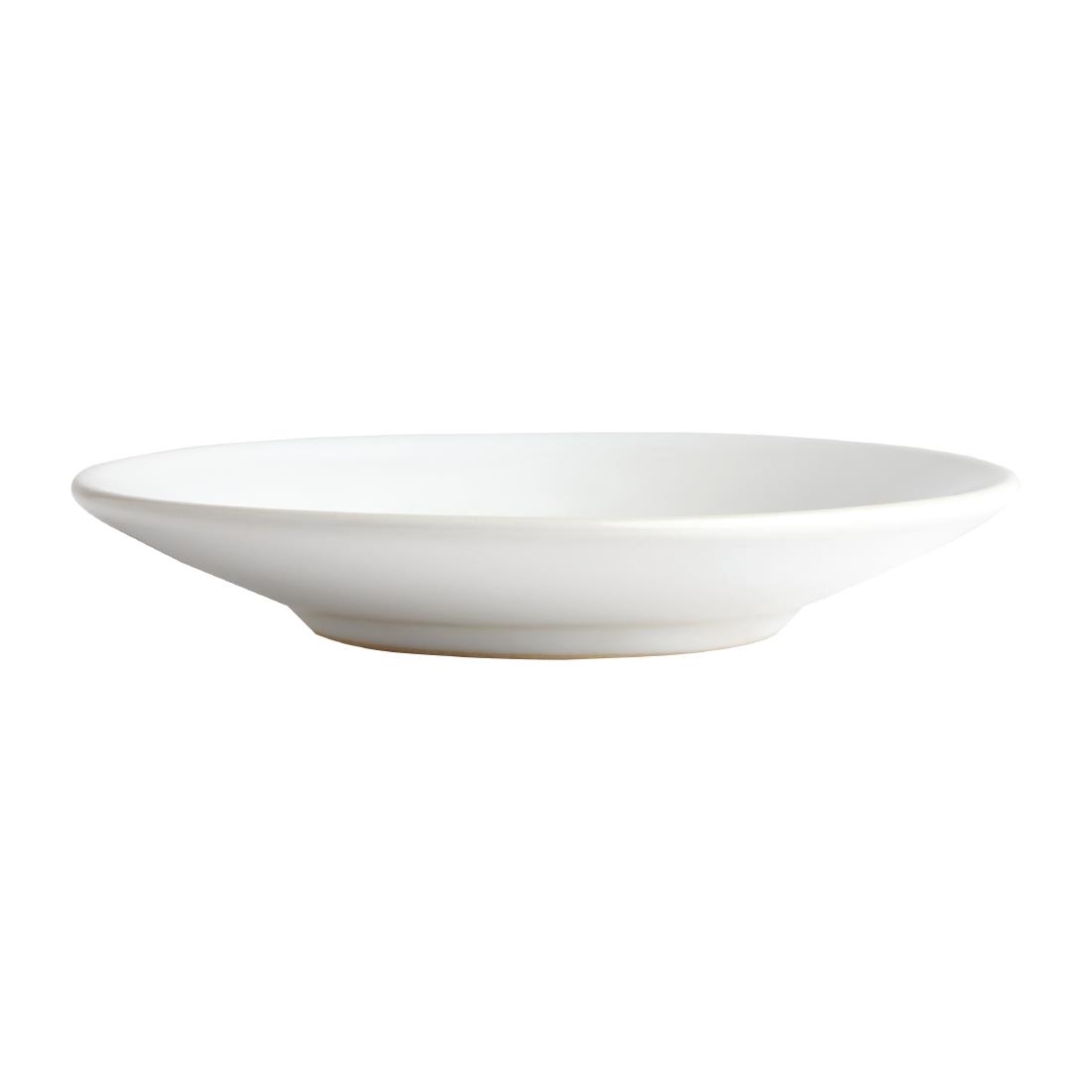 Olympia Café espresso schotel wit (12 stuks)
