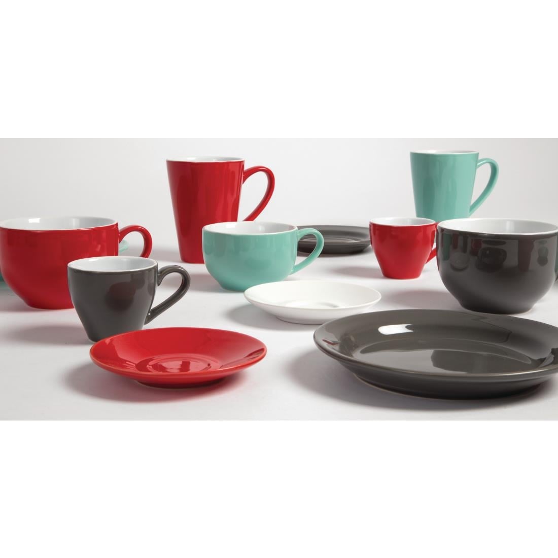 Olympia Café koffiekoppen aqua 23cl (12 stuks)
