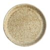 Olympia Canvas ronde borden met smalle rand crème 18cm (6 stuks)