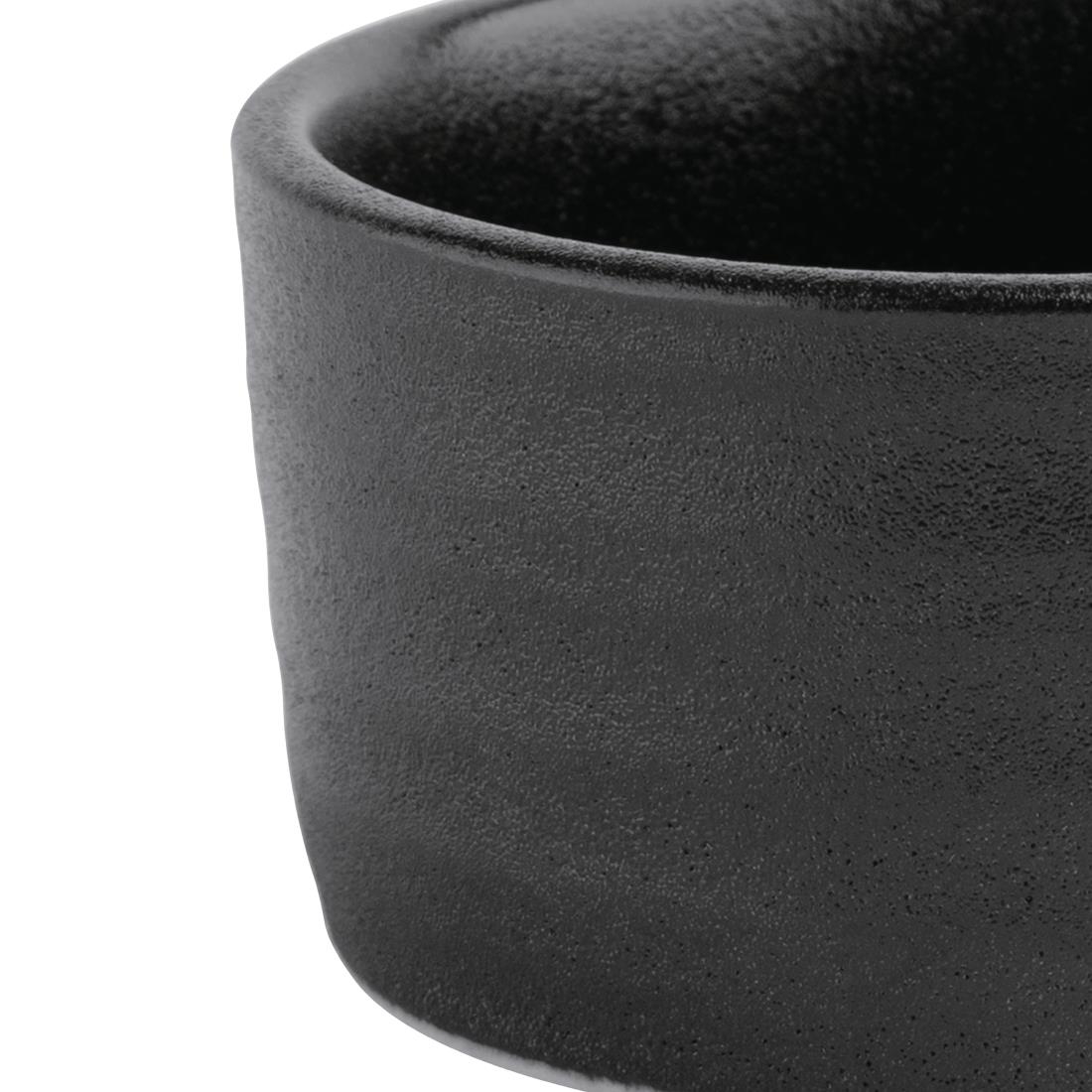 Olympia Cavolo Stained Zwart Dip Schaaltje 67mm (12 Stuks)