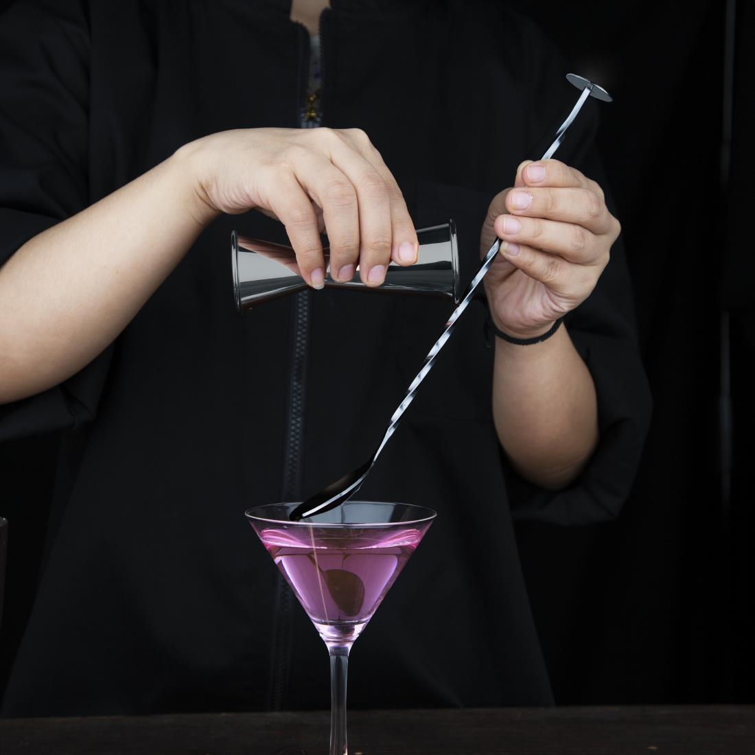 Olympia cocktaillepel zwart