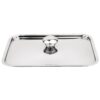 Olympia deksel voor mini RVS braadpan
