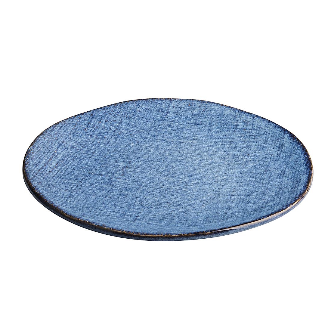 Olympia Denim Blue Coupe Borden 230mm (6 Stuks)