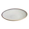 Olympia Drift Grey Plain Coupe Lage Kommen 260mm (4 Stuks)