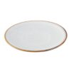 Olympia Drift Grijze Effen Coupe Borden 180mm (6 Stuks)