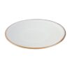 Olympia Drift Grijze Effen Coupe Borden 230mm (6 Stuks)