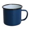 Olympia Emaille mok blauw 35cl (6 stuks)