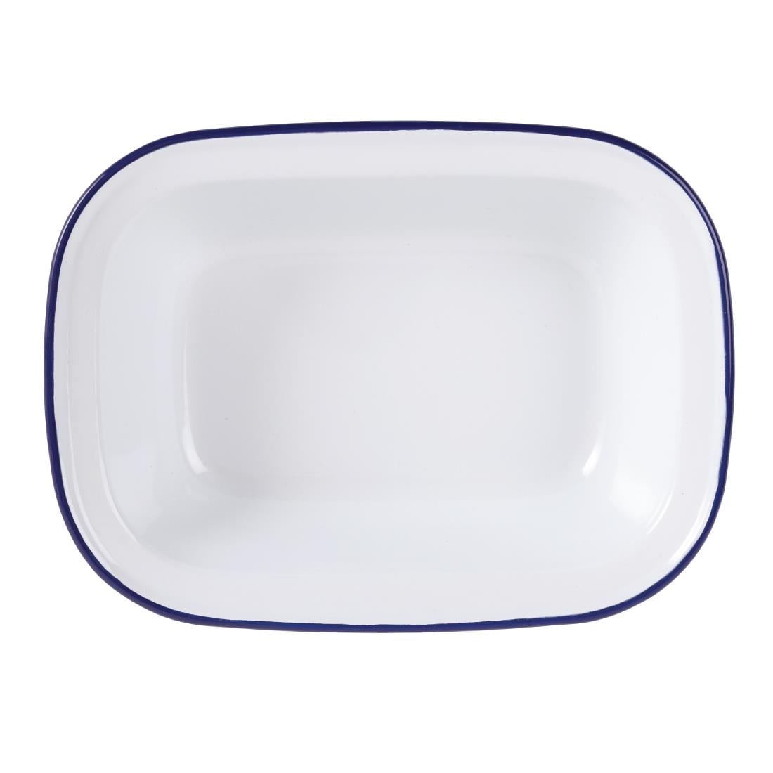 Olympia Emaille ovenschaal/serveerschaal 13,5x18cm (6 stuks)
