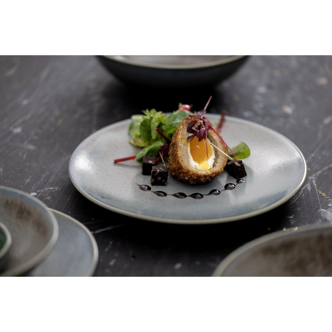 Olympia Ember Blauwe Coupe Borden 230mm (6 Stuks)
