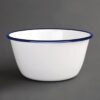 Olympia Enamel emaille schaaltjes 15,5cm (6 stuks)