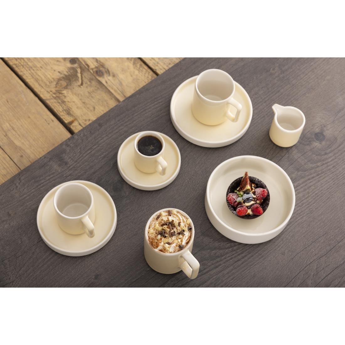 Olympia Fondant Kommen Lemon Geel 152mm (6 Stuks)