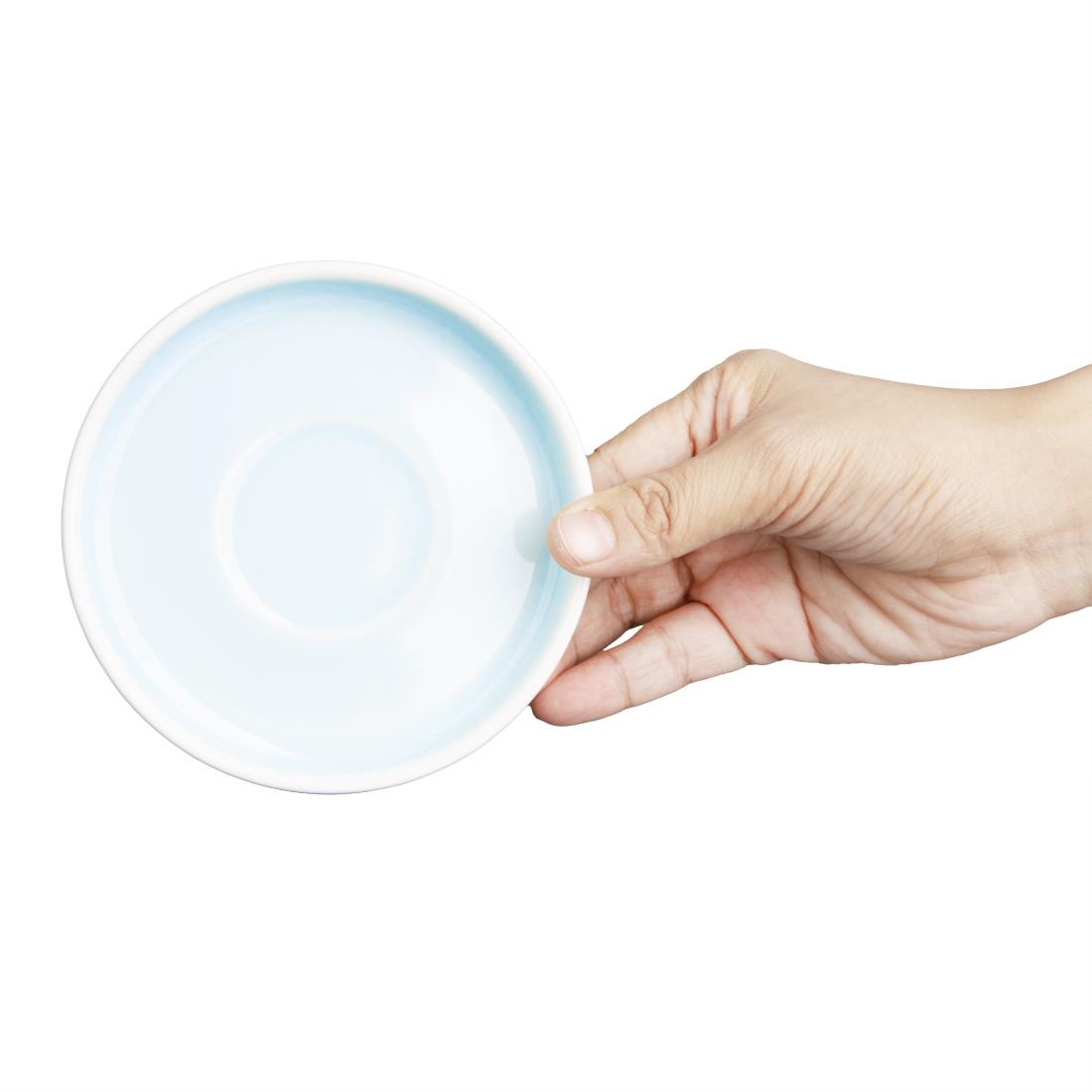 Olympia Fondant schotels aqua blauw 115mm voor CU182 (6 stuks)