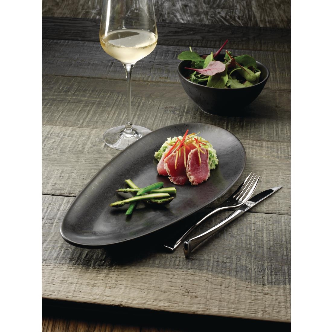 Olympia Fusion Ovale Borden 35,7x17,2cm (4 Stuks)