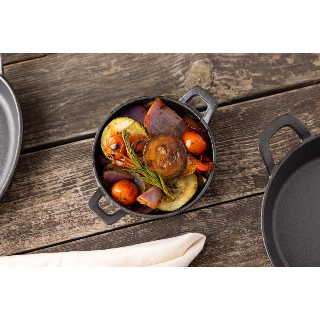 Olympia Gietijzeren Skillet Pan 120(Ø)Mm