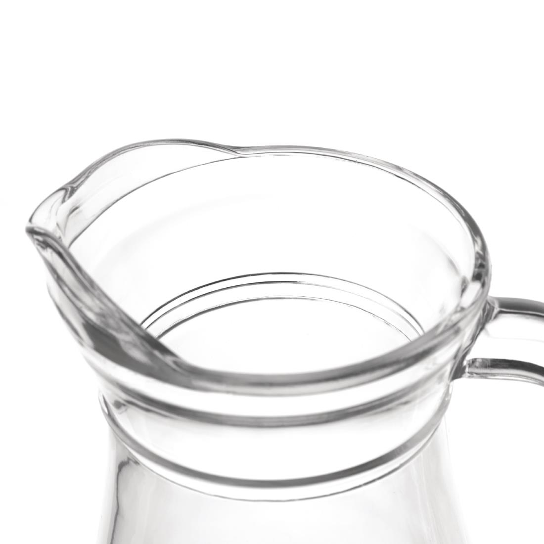 Olympia glazen kannen 1Ltr (6 stuks)