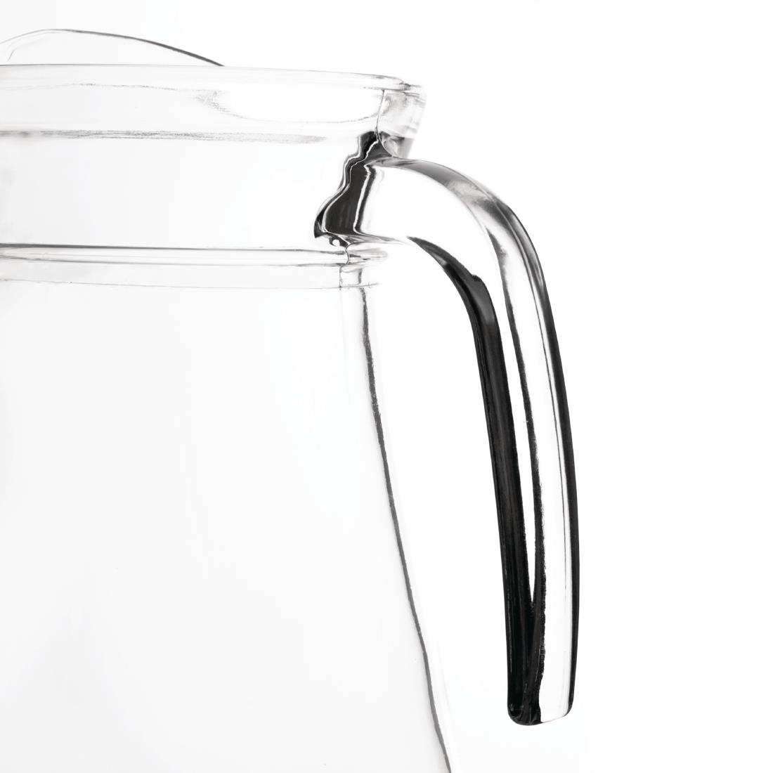 Olympia glazen kannen 1Ltr (6 stuks)