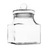 Olympia glazen voorraadpot vierkant 2,4L