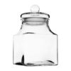 Olympia glazen voorraadpot vierkant 2,9Ltr