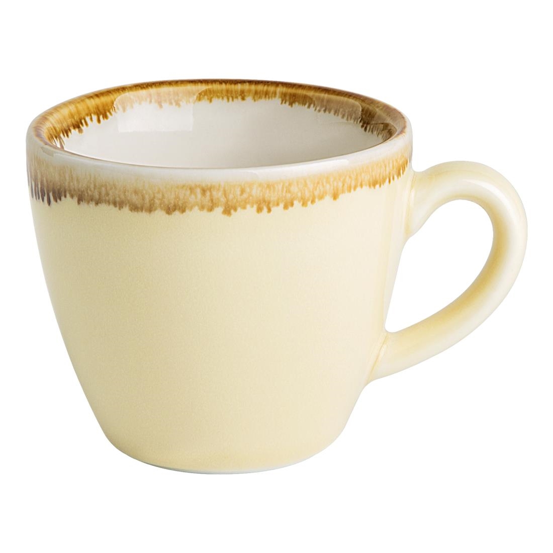 Olympia Kiln espressokopjes zandsteen 8,5cl (6 stuks)