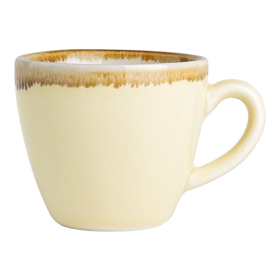 Olympia Kiln espressokopjes zandsteen 8,5cl (6 stuks)