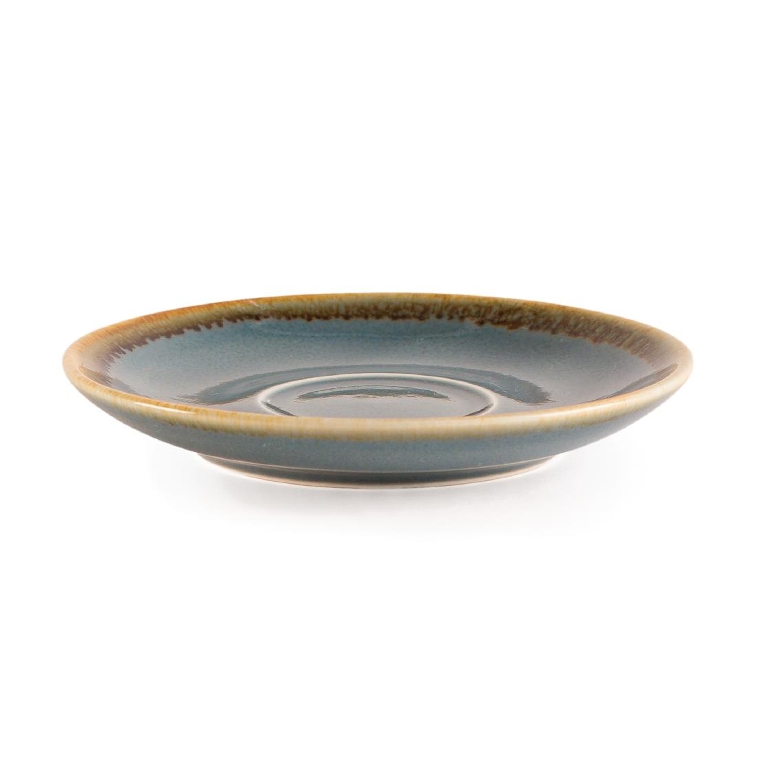 Olympia Kiln Espressoschotels Blauw 11,5cm (6 Stuks)
