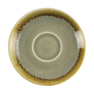 Olympia Kiln Espressoschotels Mosgroen 11,5cm (6 Stuks)