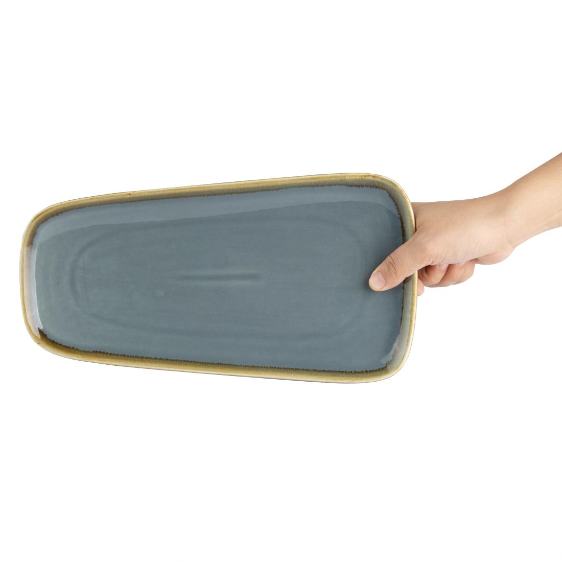 Olympia Kiln Medium Schalen Blauw 29,5cm (4 Stuks)