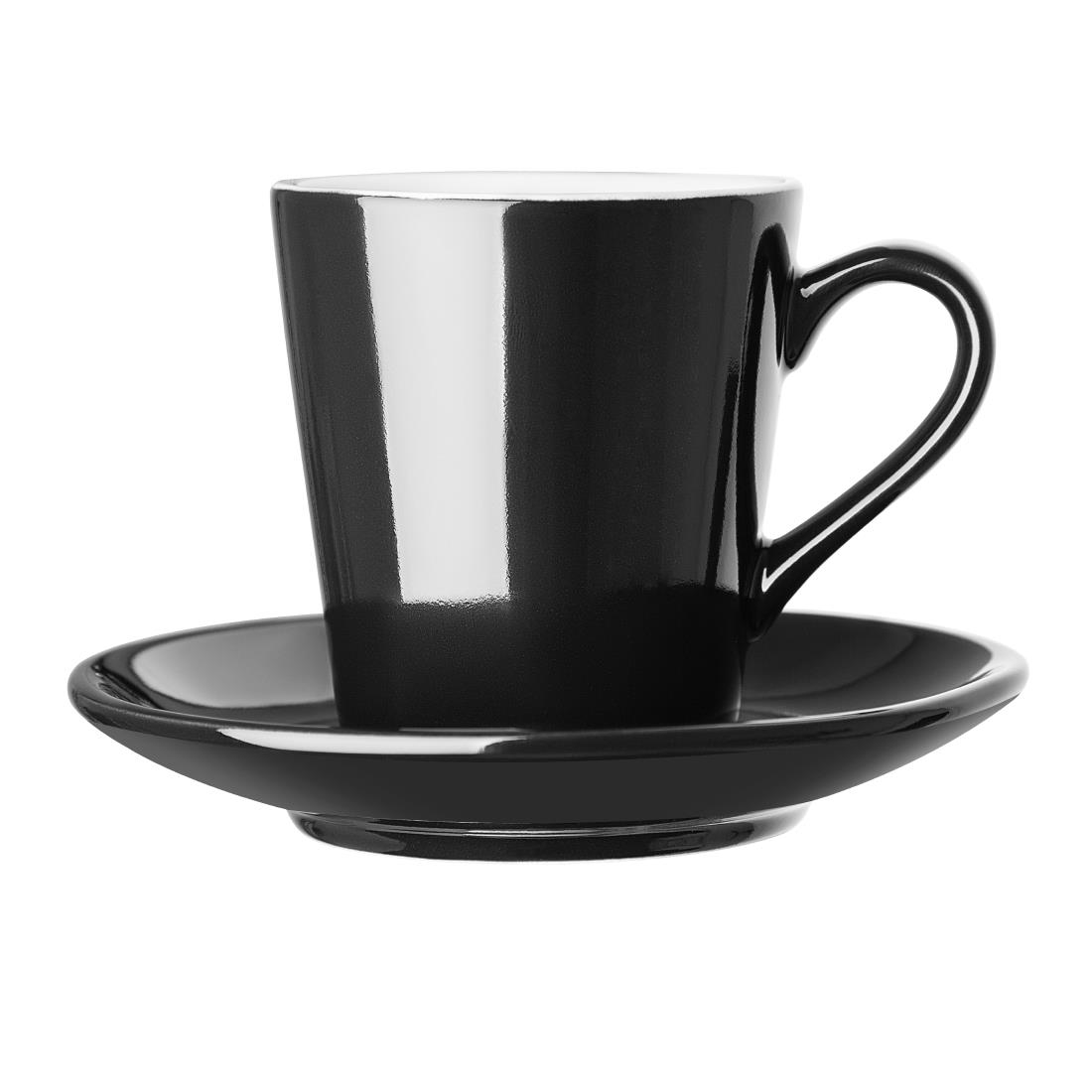 Olympia koffiekop zwart - 170ml (12 stuks)