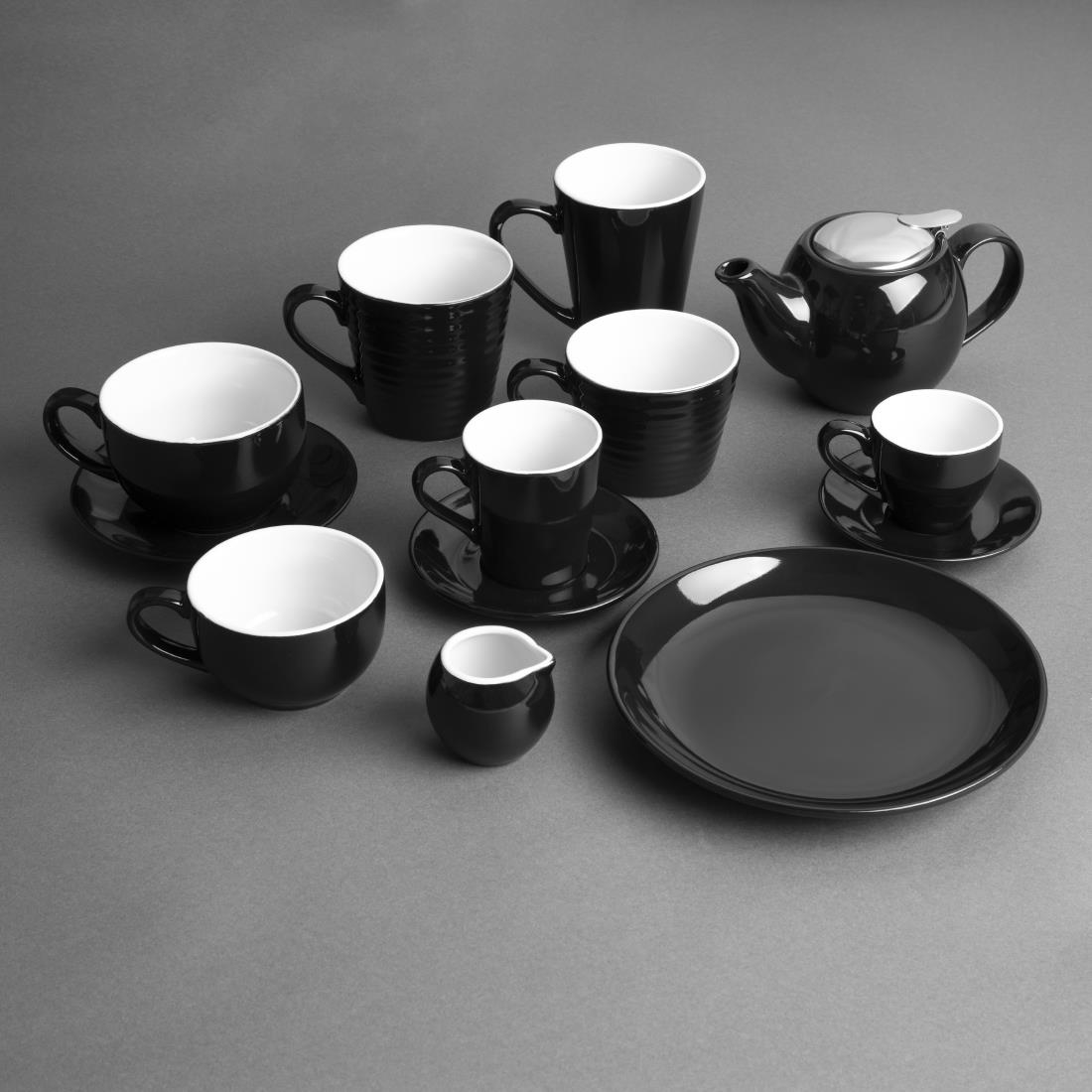 Olympia koffiekop zwart - 170ml (12 stuks)
