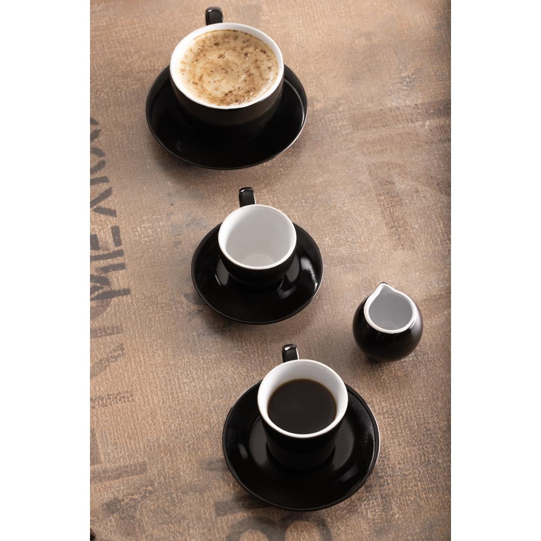 Olympia koffiekop zwart - 170ml (12 stuks)