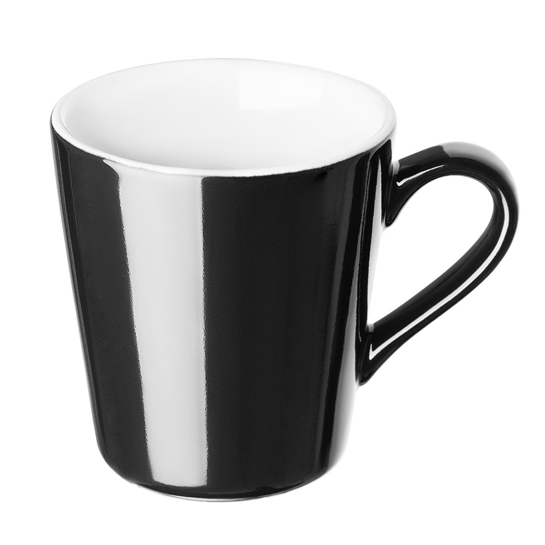 Olympia koffiekop zwart - 170ml (12 stuks)
