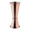 Olympia koperen barmaatje/jigger 25/50ml