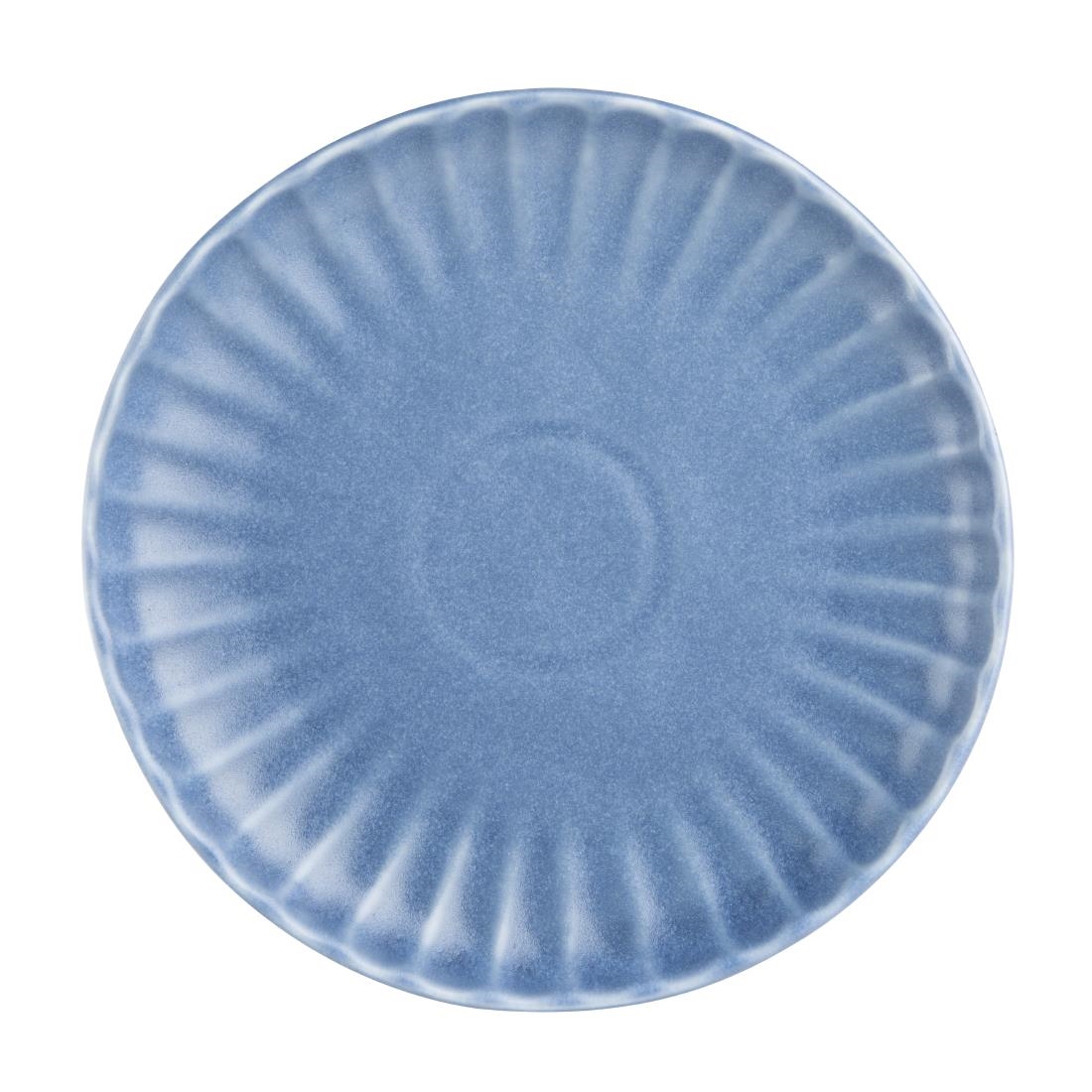 Olympia Koralliet Borden Blauw 205mm (6 stuks)
