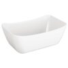 Olympia Kristallon Curve schaal GN 1/4 wit