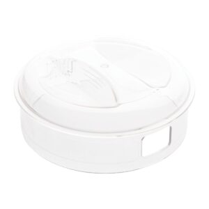 Olympia Kristallon deksel voor stapelbare polycarbonaat kan 1Ltr (6 stuks)