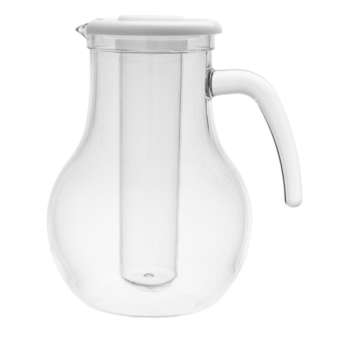 Olympia Kristallon Karaf Met Koelbuis Polycarbonaat Eenvoudig 1600ml