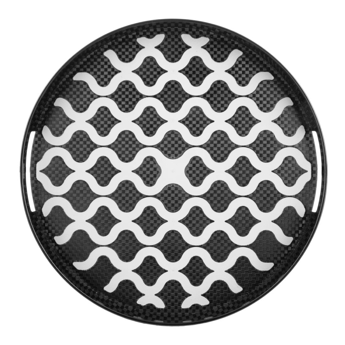 Olympia Kristallon Pc Rond Antislipblad Met Handgrepen - 355mm